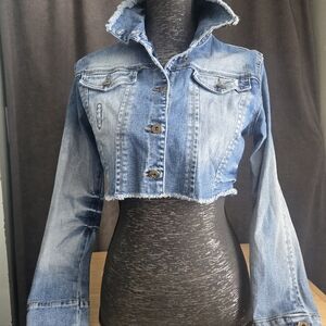 Women's Blue Denim Jean Jacket